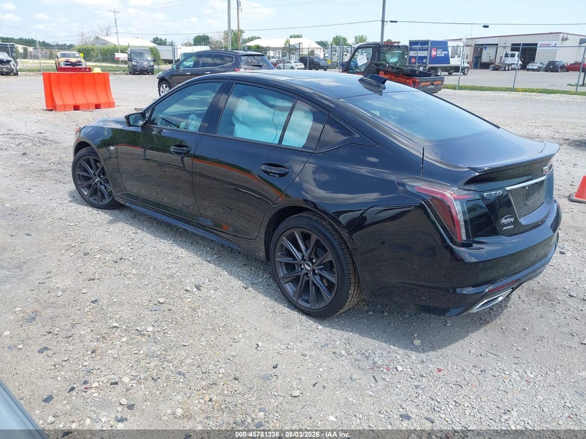 Vin: 1g6du5rk5t0109102, lot: 46280160, cadillac ct5 sport rwd 20263