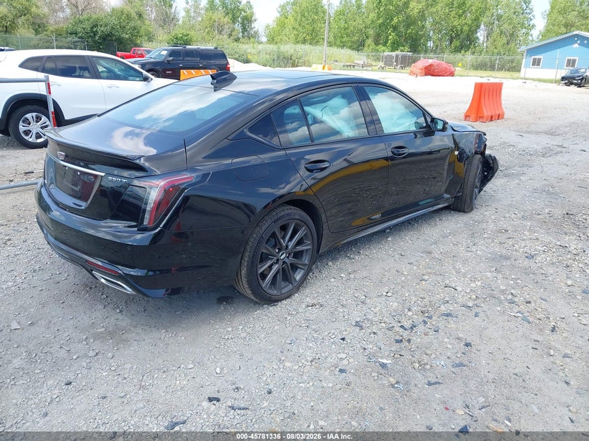 Vin: 1g6du5rk5t0109102, lot: 46280160, cadillac ct5 sport rwd 20264