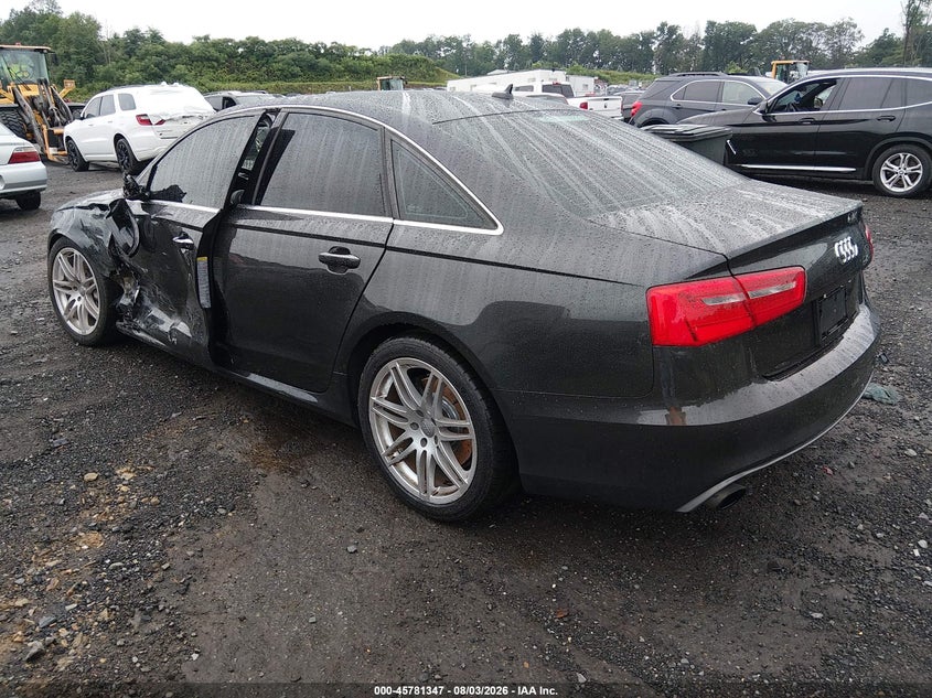 Vin: wauhgafc6dn066628, lot: 46280171, audi a6 3.0t premium 20133