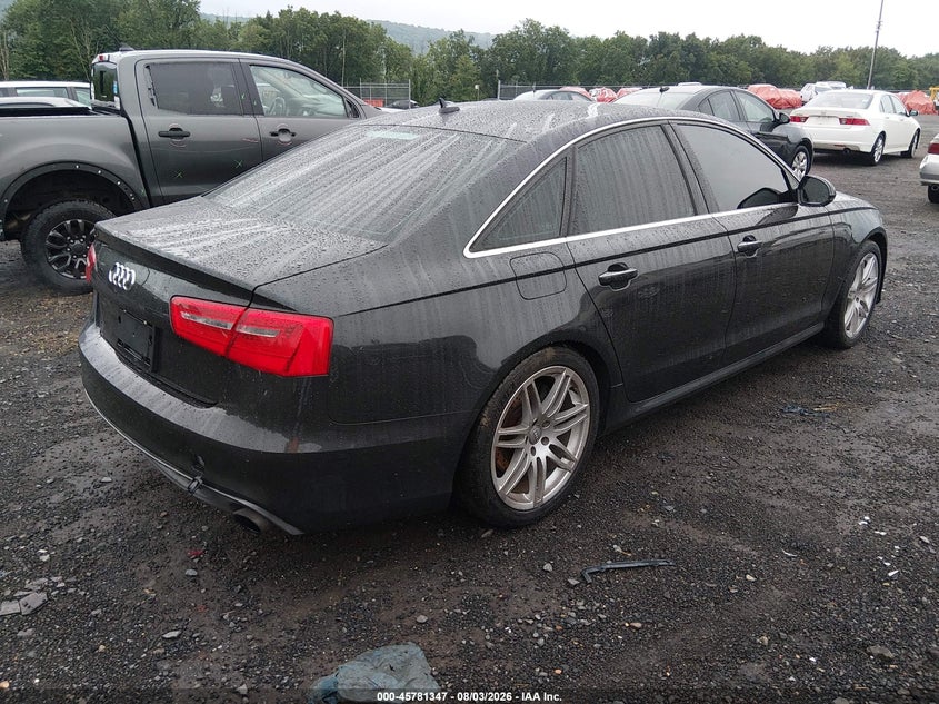 Vin: wauhgafc6dn066628, lot: 46280171, audi a6 3.0t premium 20134