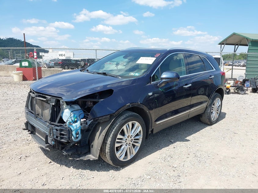Vin: 1gyknersxhz143194, lot: 46280175, cadillac xt5 premium luxury 20172