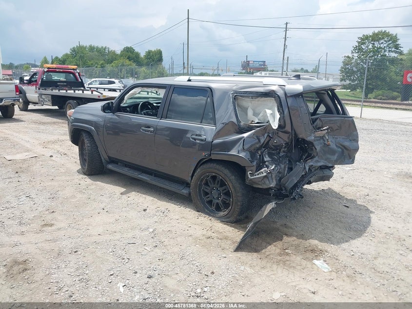 Vin: jtezu5jr4j5182212, lot: 46280192, toyota 4runner sr5 20183