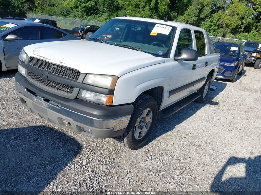 2003 CHEVROLET AVALANCHE 1500 auction photo 2