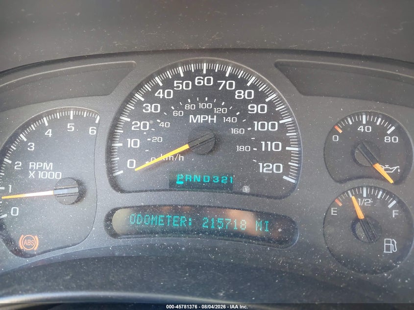 2003 CHEVROLET AVALANCHE 1500 auction photo 7