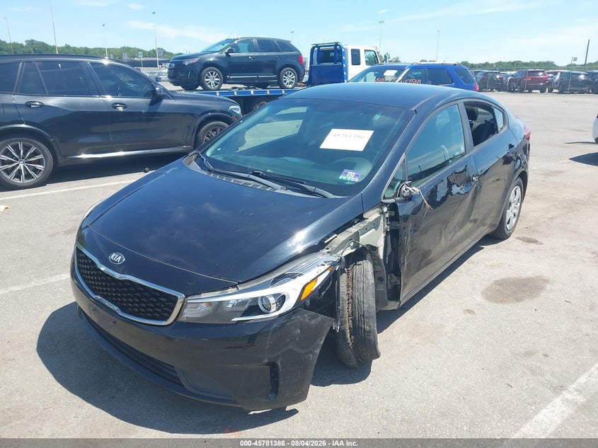 Vin: 3kpfk4a73he158472, lot: 46280210, kia forte lx 20172