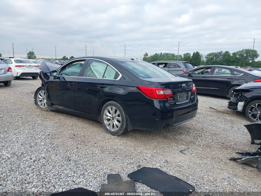 Vin: 4s3bnbe65f3017807, lot: 46280211, subaru legacy 2.5i premium 20153
