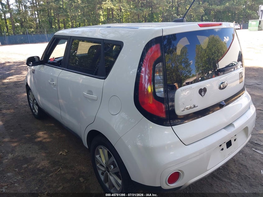 Vin: kndjp3a56h7437385, lot: 46280219, kia soul + 20173