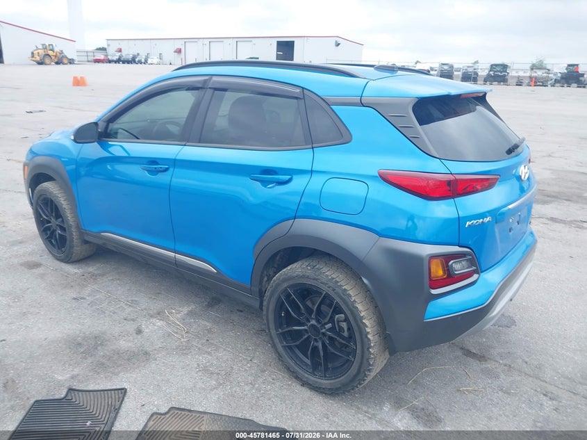 Vin: km8k5ca5xju123087, lot: 46280289, hyundai kona ultimate 20183