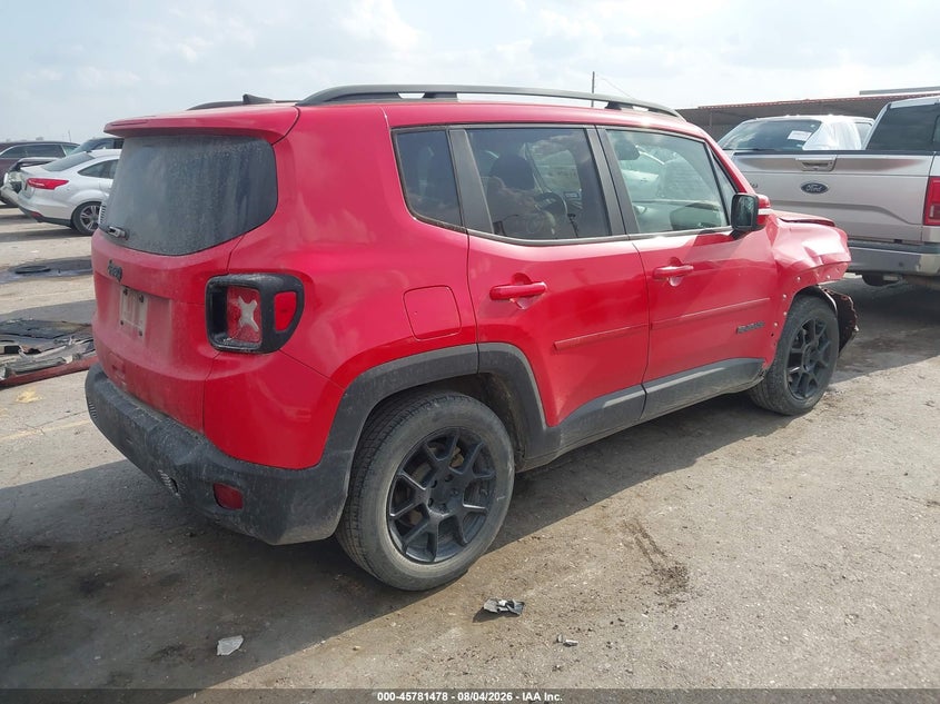 Vin: zacnjabb2kpk60109, lot: 46280302, jeep renegade altitude fwd 20194