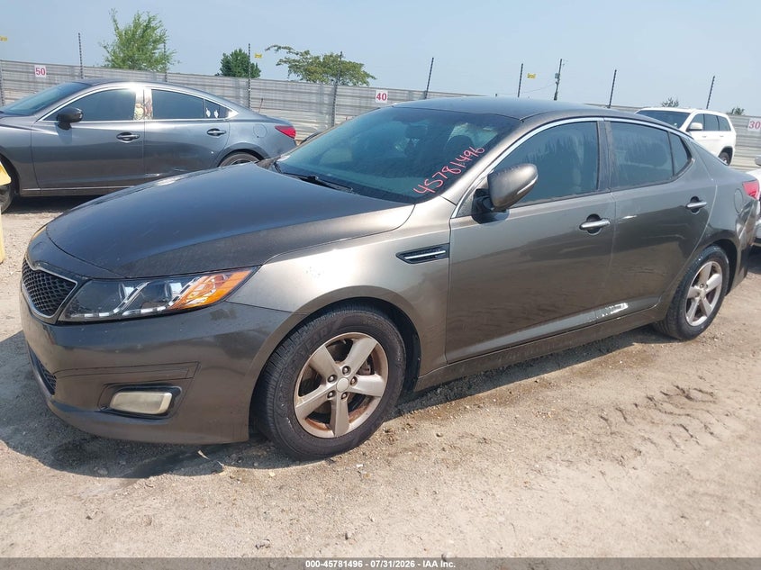2014 KIA OPTIMA SEDAN 2.4L I-4 DI, DOHC, VVT, 192HP
