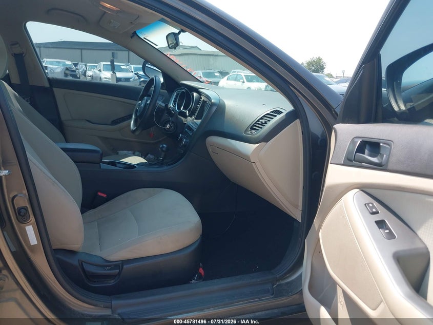 2014 KIA OPTIMA SEDAN 2.4L I-4 DI, DOHC, VVT, 192HP