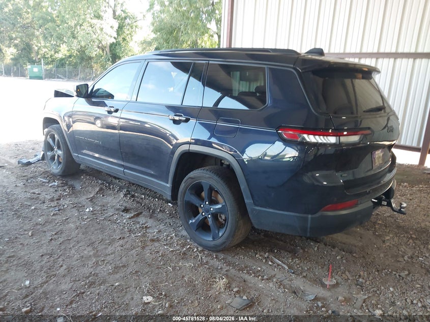 Vin: 1c4rjjbg7p8754920, lot: 46280352, jeep grand cherokee l limited 4x2 20233