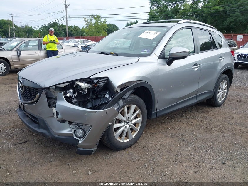 Vin: jm3ke4cy3f0533169, lot: 46280357, mazda cx-5 touring 20152