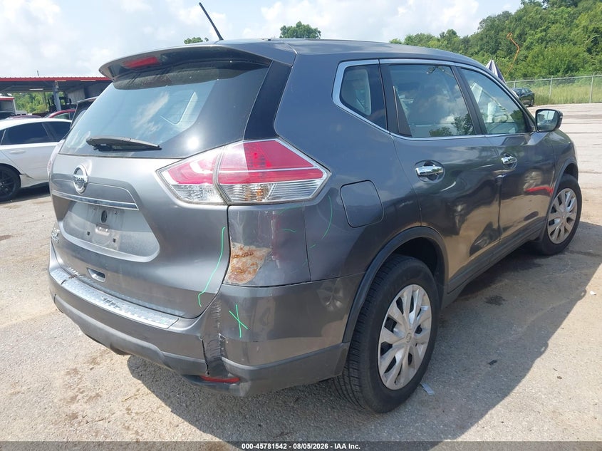 Vin: knmat2mt6fp564621, lot: 46280366, nissan rogue s 20154
