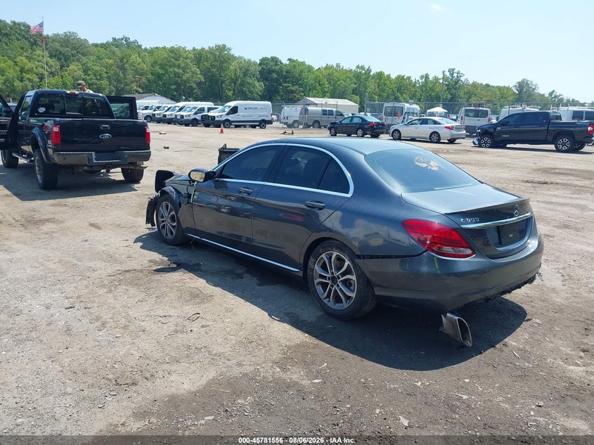 Vin: 55swf4jb5fu066911, lot: 46280380, mercedes-benz c 300 20153