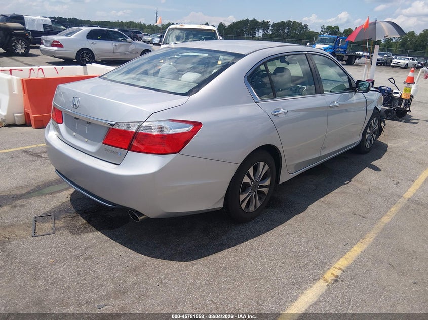 Vin: 1hgcr2f36da263000, lot: 46280382, honda accord lx 20134