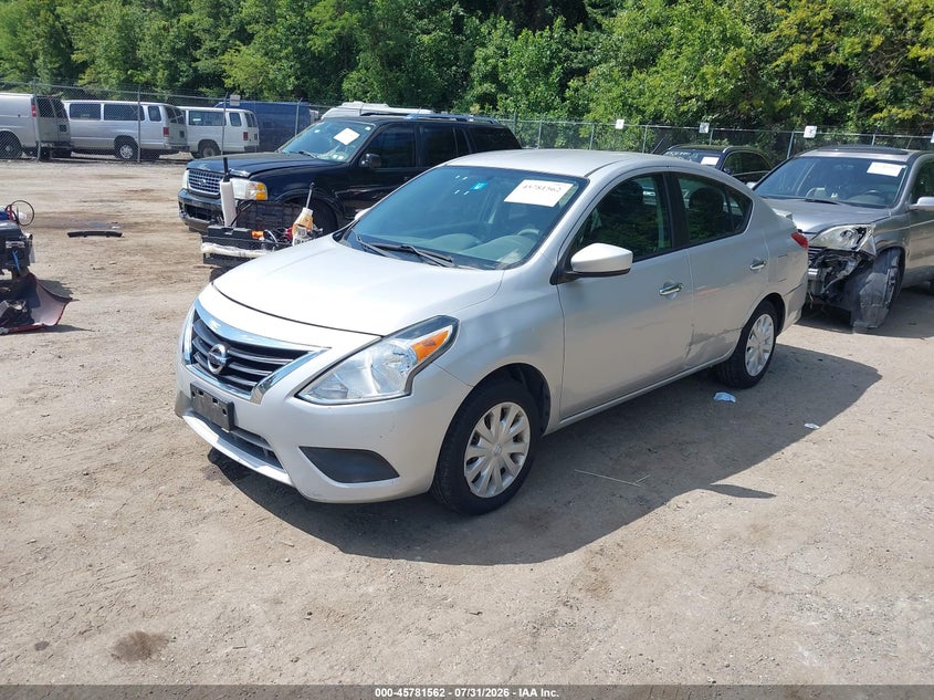 Vin: 3n1cn7ap7hk452084, lot: 46280386, nissan versa 1.6 sv 20172