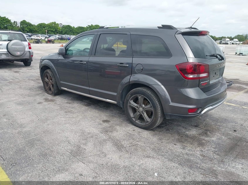 Vin: 3c4pdcgg4ft644975, lot: 46280397, dodge journey crossroad 20153