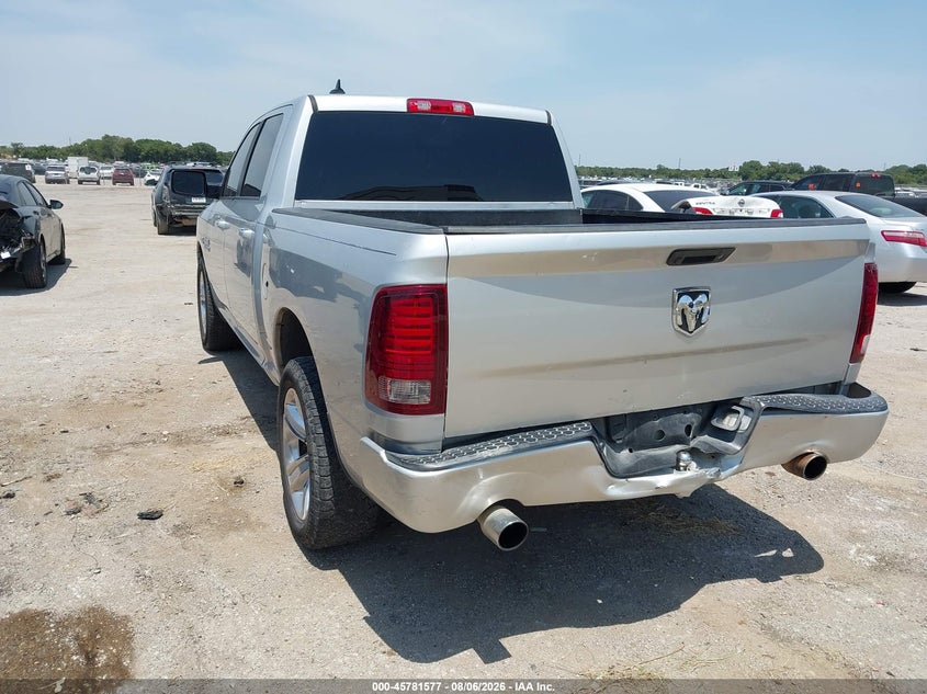 Vin: 1c6rr7mt7es110931, lot: 46280401, ram 1500 sport 20143