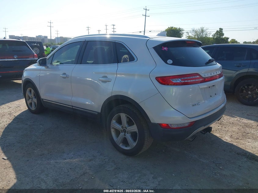 Vin: 5lmcj1c90jul19539, lot: 46280449, lincoln mkc premiere 20183