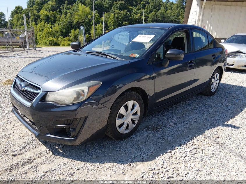 Vin: jf1gjaa64gh016515, lot: 46280462, subaru impreza 2.0i 20162