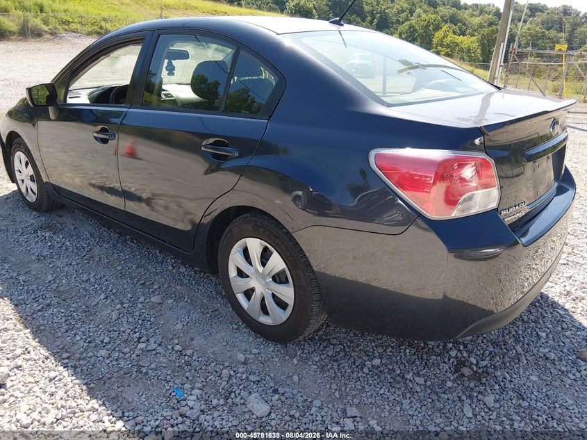 Vin: jf1gjaa64gh016515, lot: 46280462, subaru impreza 2.0i 20163