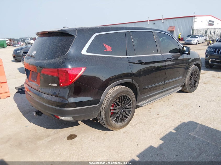 Vin: 5fnyf6h52hb038895, lot: 46280473, honda pilot ex-l 20174