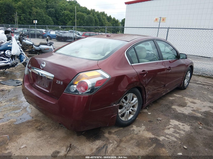 Vin: 1n4al2ap1ac168951, lot: 46280498, nissan altima 2.5 s 20104