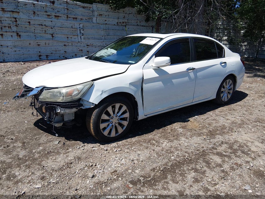 Vin: 1hgcr2f85ea242877, lot: 46280499, honda accord ex-l 20142