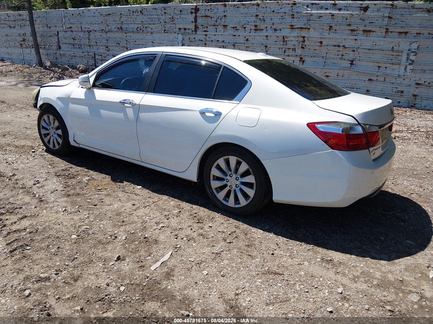 Vin: 1hgcr2f85ea242877, lot: 46280499, honda accord ex-l 20143