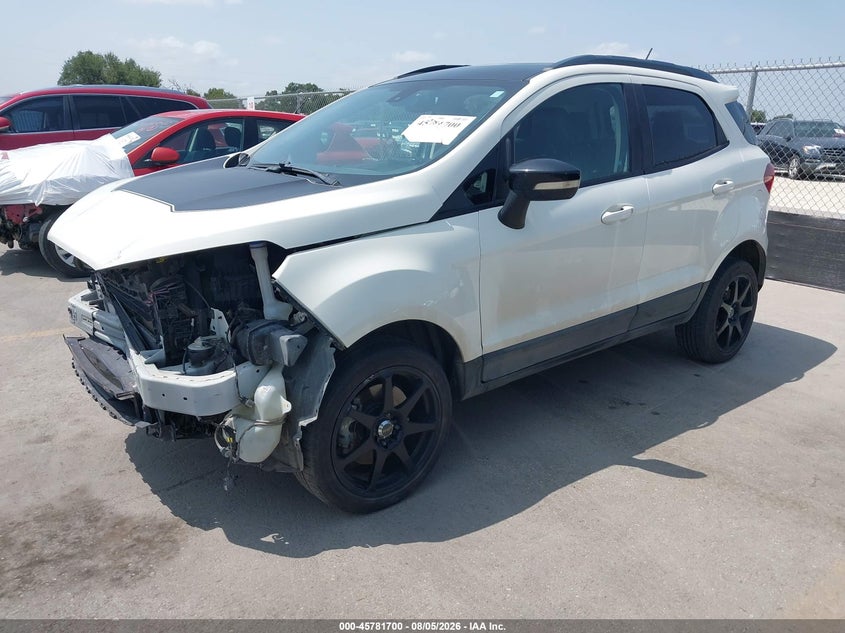 Vin: maj6s3jl9kc291085, lot: 46280524, ford ecosport ses 20192