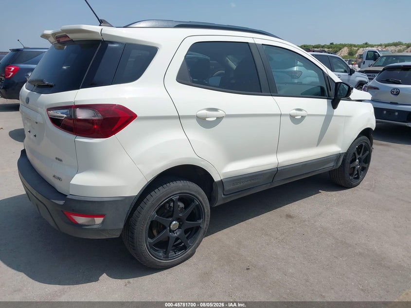 Vin: maj6s3jl9kc291085, lot: 46280524, ford ecosport ses 20194