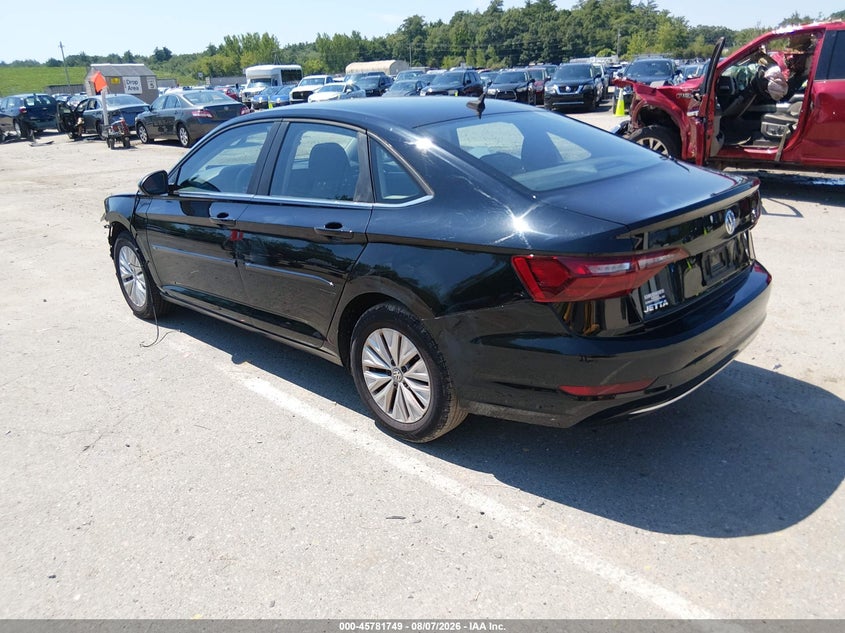 Vin: 3vwcb7bu5lm024292, lot: 46280573, volkswagen jetta 1.4t r-line/1.4t s/1.4t se 20203