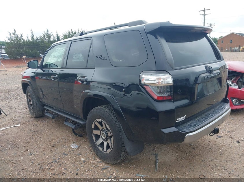 Vin: jtebu5jr9k5633248, lot: 46280576, toyota 4runner trd off road premium 20193