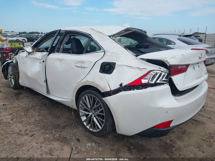 Vin: jthbf1d2xf5067725, lot: 46280582, lexus is 250 20153
