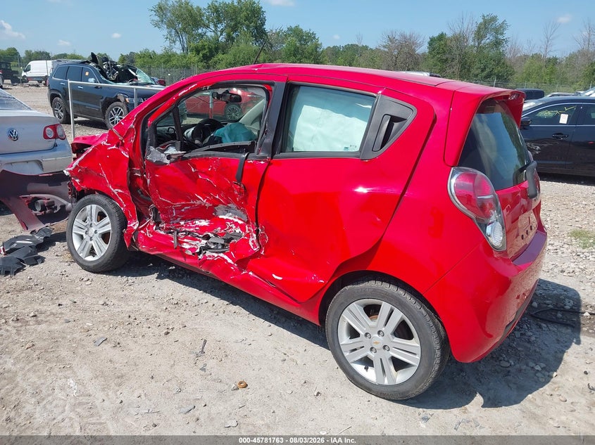 Vin: kl8cd6s9xfc812356, lot: 46280587, chevrolet spark 1lt cvt 20153