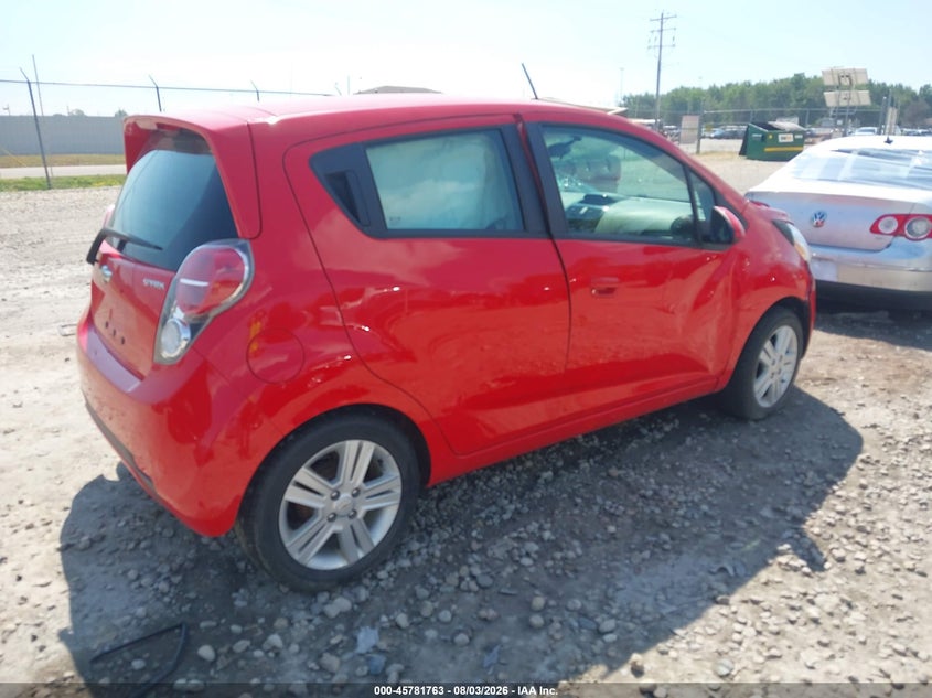 Vin: kl8cd6s9xfc812356, lot: 46280587, chevrolet spark 1lt cvt 20154