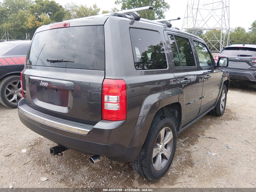Vin: 1c4njrfb7gd768433, lot: 46280593, jeep patriot high altitude edition 20164