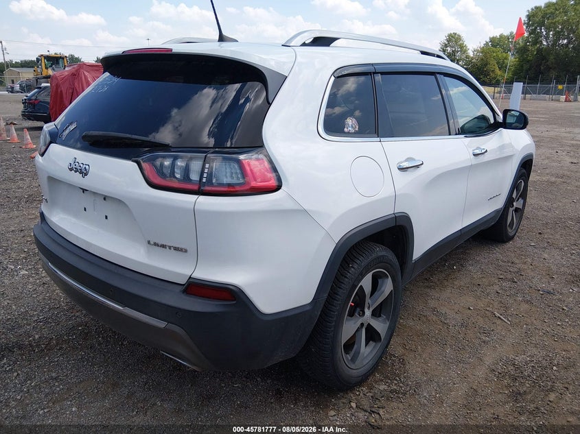 Vin: 1c4pjmdn0kd117694, lot: 46280601, jeep cherokee limited 4x4 20194