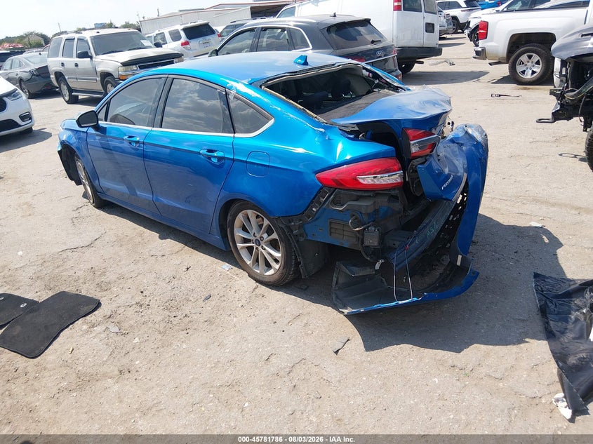 Vin: 3fa6p0hd4lr113344, lot: 46280610, ford fusion se 20203