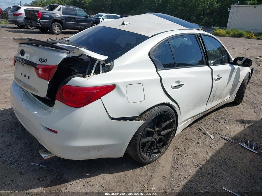 2015 INFINITI Q50 auction photo 4