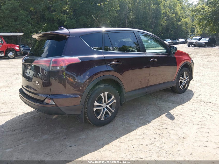 Vin: 2t3bfrev9jw787009, lot: 46280619, toyota rav4 le 20184