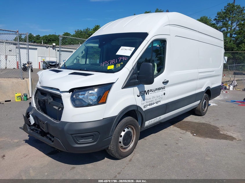 Vin: 1ftbr3x84pkb97734, lot: 46280620, ford transit-250 cargo van 20232