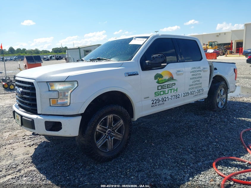 Vin: 1ftew1ep7gkd20821, lot: 46280634, ford f-150 xlt 20162