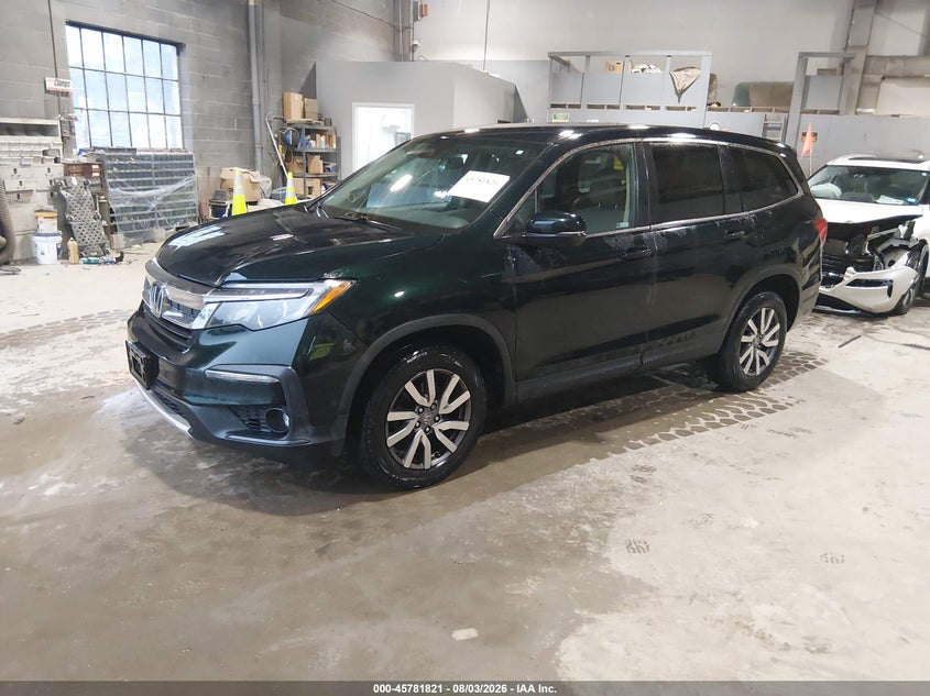 Vin: 5fnyf6h38kb055075, lot: 46280645, honda pilot ex 20192