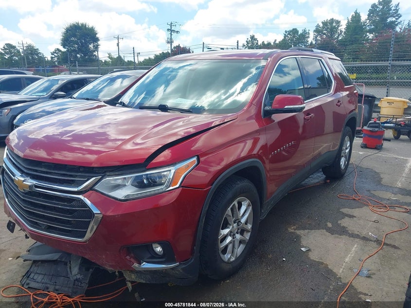 Vin: 1gnevgkw7jj269939, lot: 46280668, chevrolet traverse lt cloth 20182