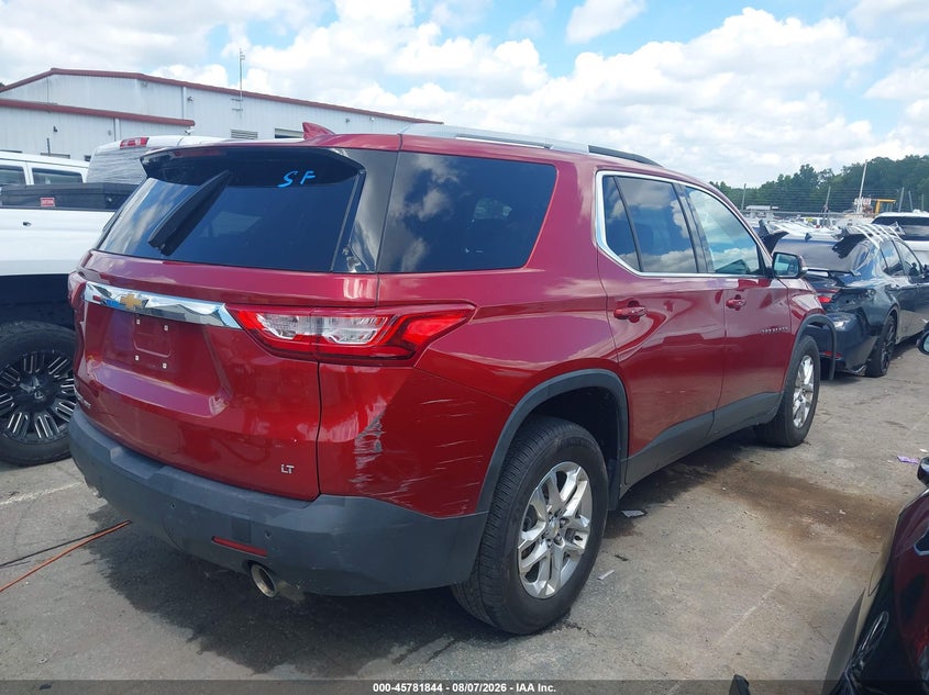 Vin: 1gnevgkw7jj269939, lot: 46280668, chevrolet traverse lt cloth 20184