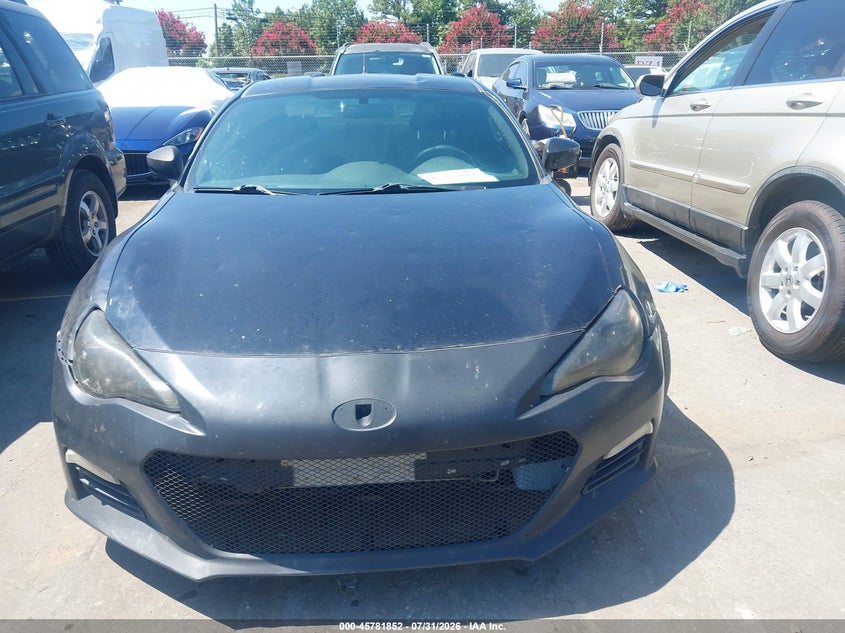 SUBARU BRZ 2013 VIN JF1ZCAB16D1610937
