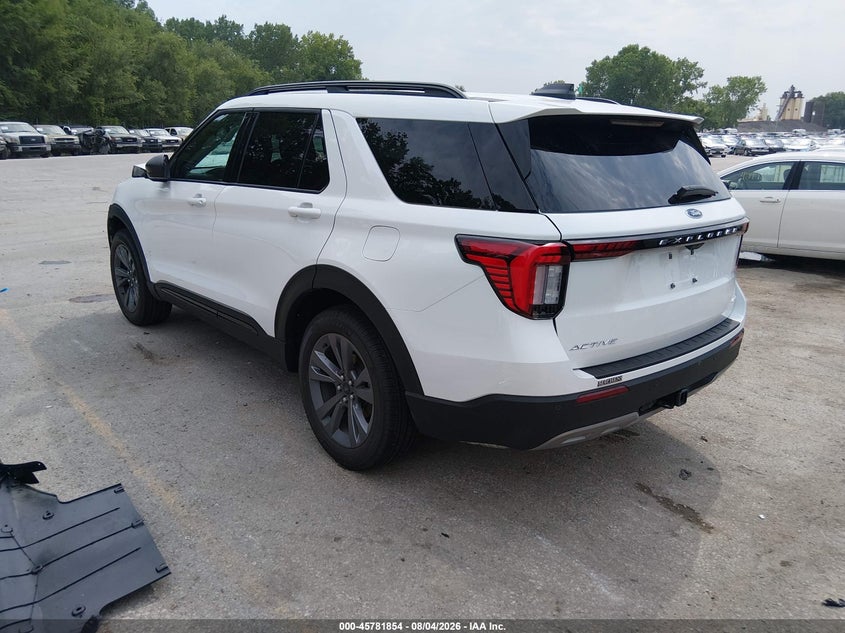 Vin: 1fmuk8dh6tgb56092, lot: 46280678, ford explorer active 20263