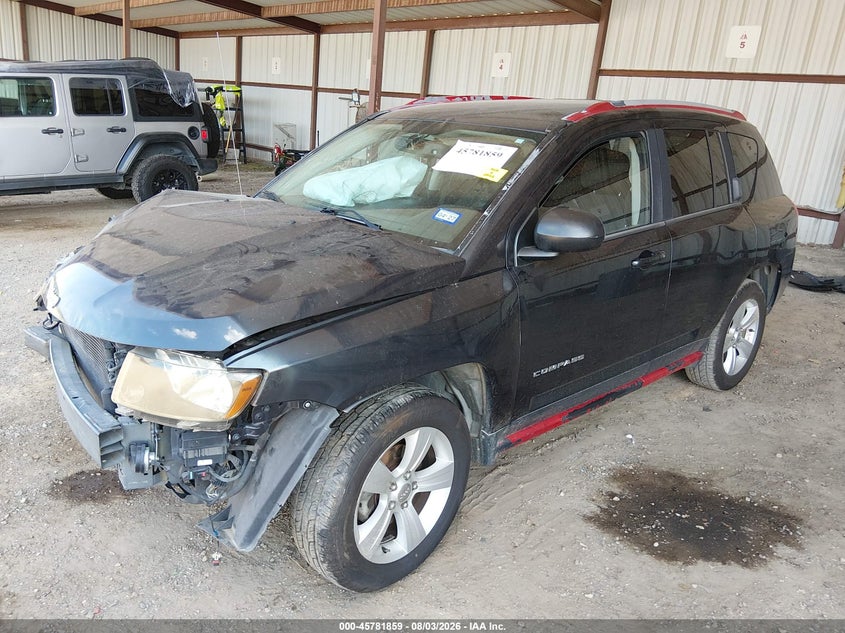 Vin: 1c4njdbb6gd521025, lot: 46280683, jeep compass sport 20162